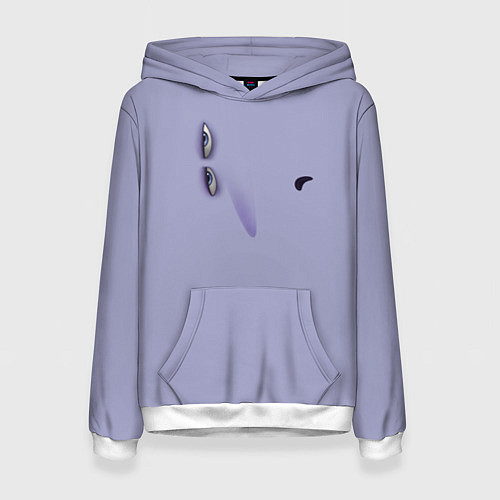 Женская толстовка Эмоция хандры / 3D-Белый – фото 1
