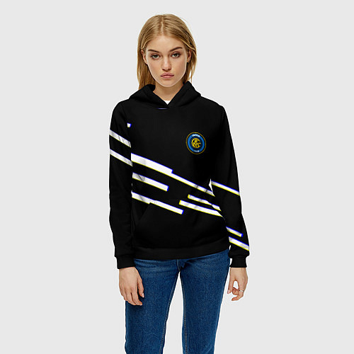 Женская толстовка Inter line fc / 3D-Черный – фото 3