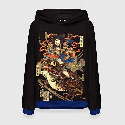 Женская толстовка Колдун Тэндзику Токубэй / 3D-Синий – фото 1