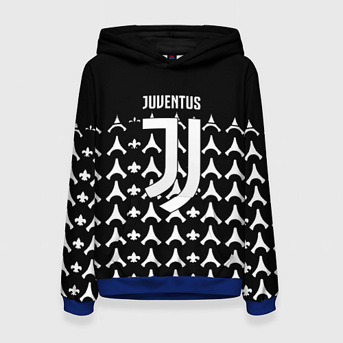 Женская толстовка Juventus sport club / 3D-Синий – фото 1