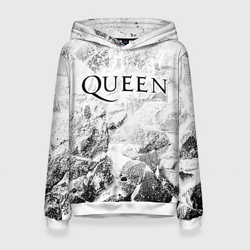 Женская толстовка Queen white graphite / 3D-Белый – фото 1