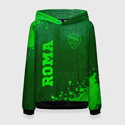 Женская толстовка Roma - green gradient вертикально