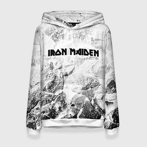 Женская толстовка Iron Maiden white graphite / 3D-Белый – фото 1