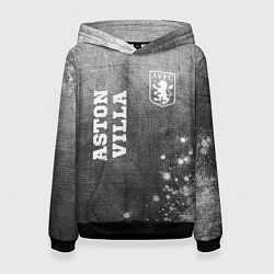 Женская толстовка Aston Villa - grey gradient вертикально