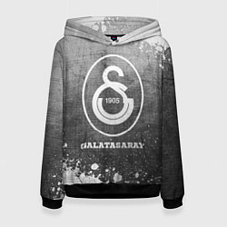 Толстовка-худи женская Galatasaray - grey gradient, цвет: 3D-черный