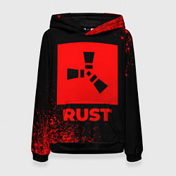 Женская толстовка Rust - red gradient