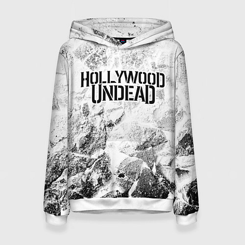 Женская толстовка Hollywood Undead white graphite / 3D-Белый – фото 1