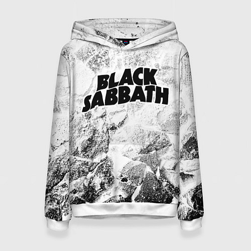 Женская толстовка Black Sabbath white graphite / 3D-Белый – фото 1