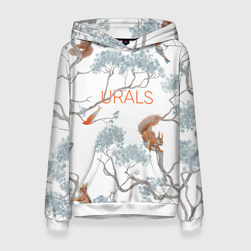 Женская толстовка Уральский паттерн / 3D-Белый – фото 1