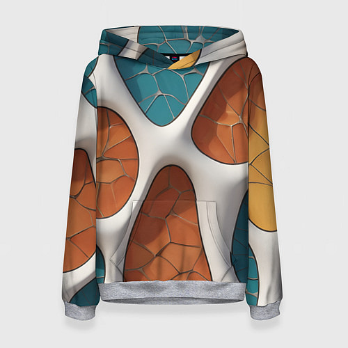 Женская толстовка Вдохновлено Антонио Гауди / 3D-Меланж – фото 1