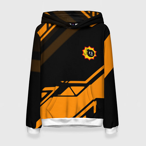 Женская толстовка Serious Sam geometry / 3D-Белый – фото 1