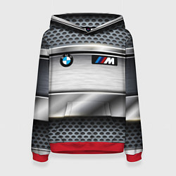 Женская толстовка BMW metal texture