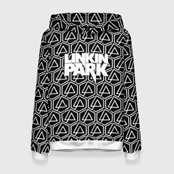 Женская толстовка Linkin park pattern