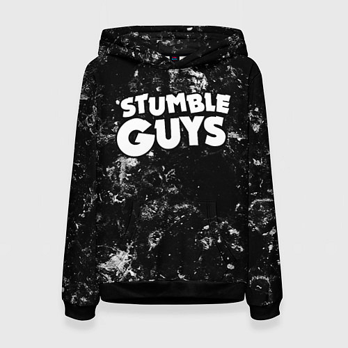 Женская толстовка Stumble Guys black ice / 3D-Черный – фото 1