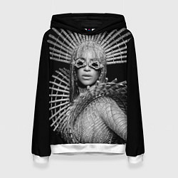 Толстовка-худи женская Beyonce R&B, цвет: 3D-белый