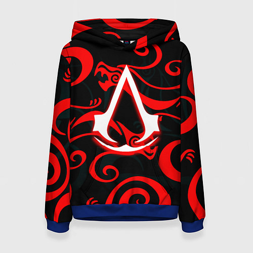 Женская толстовка Assassins Creed Shadows / 3D-Синий – фото 1