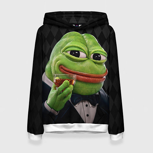 Женская толстовка Pepe - its my dudes / 3D-Белый – фото 1