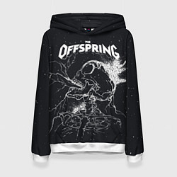 Толстовка-худи женская The offspring Supercharged, цвет: 3D-белый