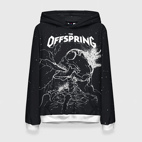 Женская толстовка The offspring Supercharged / 3D-Белый – фото 1