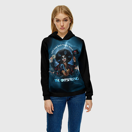 Женская толстовка The Offspring Let the Bad Times Roll / 3D-Черный – фото 3