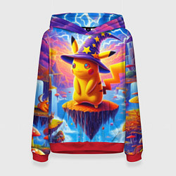 Женская толстовка Pikachu in a stargazers hat