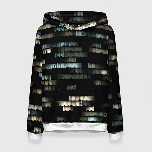 Женская толстовка Офисный вайб / 3D-Белый – фото 1