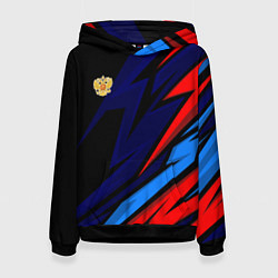 Женская толстовка Российский герб - Темные цвета