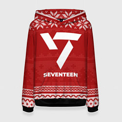Женская толстовка Новогодний Seventeen