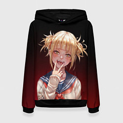 Толстовка-худи женская Himiko Toga league of villains, цвет: 3D-черный