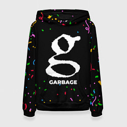 Женская толстовка Garbage конфети