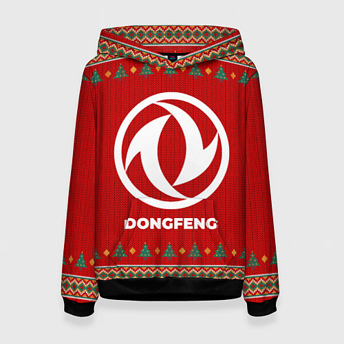 Женская толстовка Dongfeng new year / 3D-Черный – фото 1