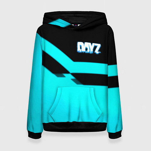 Женская толстовка Dayz geometry / 3D-Черный – фото 1