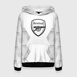 Женская толстовка Arsenal white poly