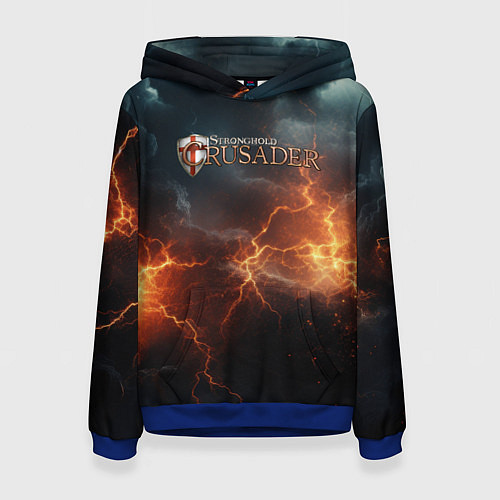Женская толстовка Stronghold сrusader небесная мощь / 3D-Синий – фото 1