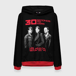 Женская толстовка 30 Seconds to Mars poster