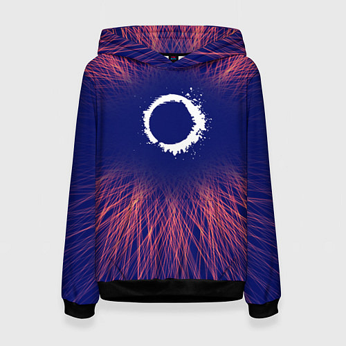 Женская толстовка The Callisto Protocol red energy / 3D-Черный – фото 1