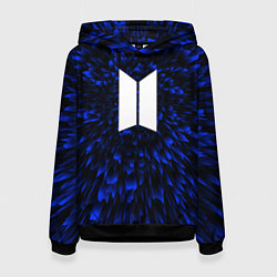 Женская толстовка BTS blue energy