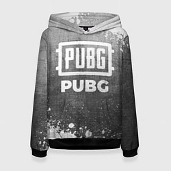 Женская толстовка PUBG - grey gradient