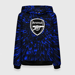 Женская толстовка Arsenal blue energy