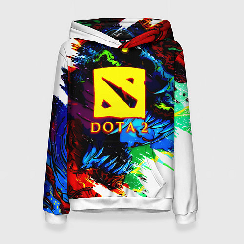 Женская толстовка Dota monster / 3D-Белый – фото 1