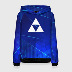 Женская толстовка Zelda blue poly