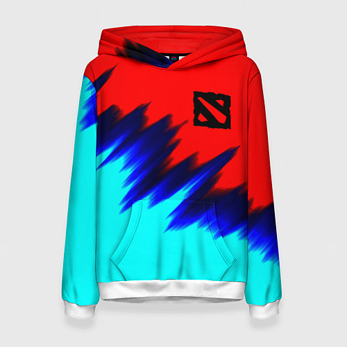 Женская толстовка Dota краски / 3D-Белый – фото 1