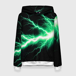 Женская толстовка Lightning green