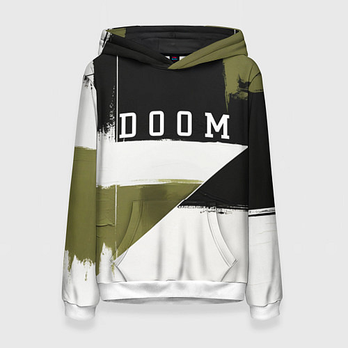 Женская толстовка Doom The Dark Ages / 3D-Белый – фото 1