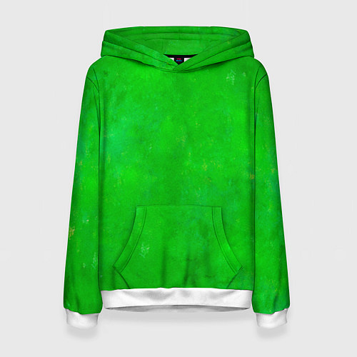 Женская толстовка Свет зелёного фонаря / 3D-Белый – фото 1