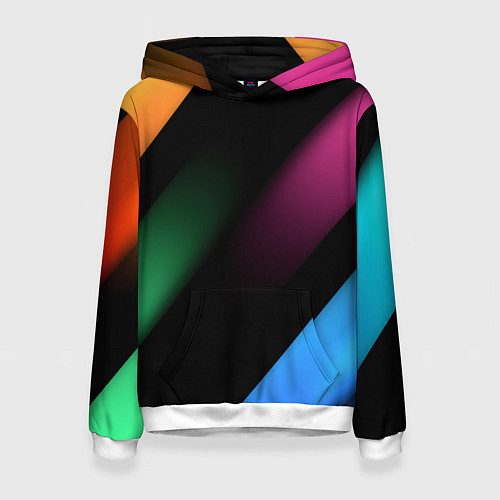 Женская толстовка Multicoloured / 3D-Белый – фото 1