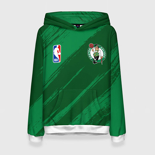 Женская толстовка Boston Celtics NBA basketball / 3D-Белый – фото 1