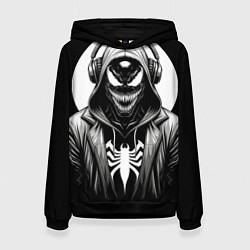 Женская толстовка Venom black