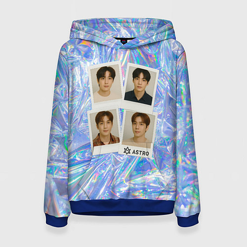 Женская толстовка Astro четыре фото / 3D-Синий – фото 1