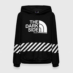 Толстовка-худи женская The dark side, цвет: 3D-черный